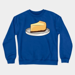 Cheesecake cartoon illustration Crewneck Sweatshirt